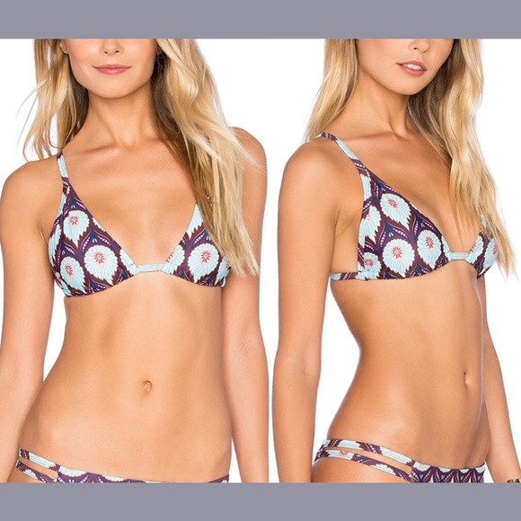 NEW Tavik [ Large ] Vivienne Bikini Top + Jayden Bottom in Monaco Merlot #T669‎ - Picture 15 of 15